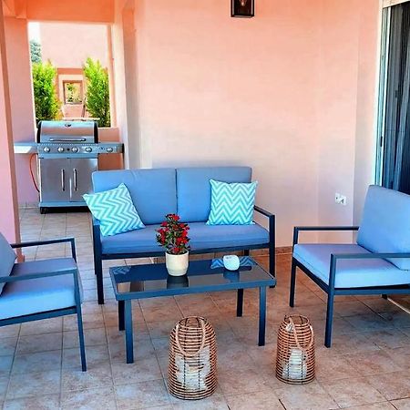 Natural View Villa With Private Pool Skouloúfia エクステリア 写真